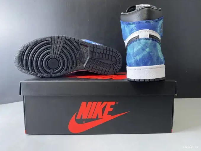 Rep Onekick High Tie-Dye CD0461-100 Air Jordan 1 OG 0501